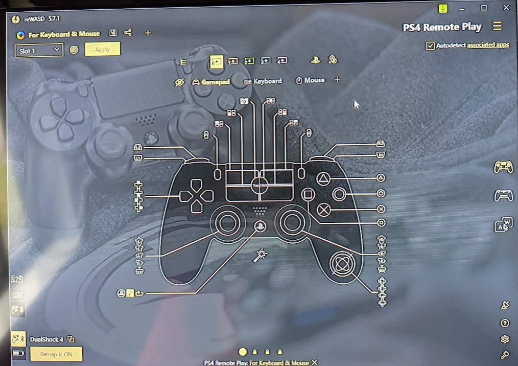 Hysterisk morsom is opfindelse PS4 remote play setup using DS4 - "For Mouse and keyboard"? - reWASD Forum