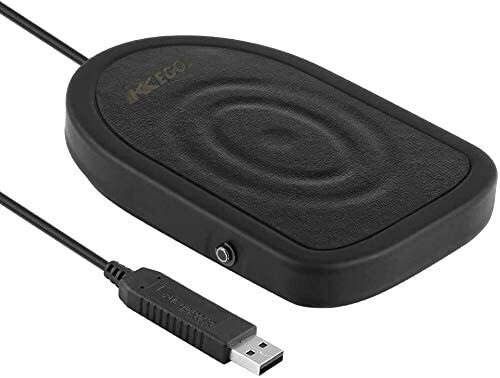 image of a USB foot pedal switch from Amazon