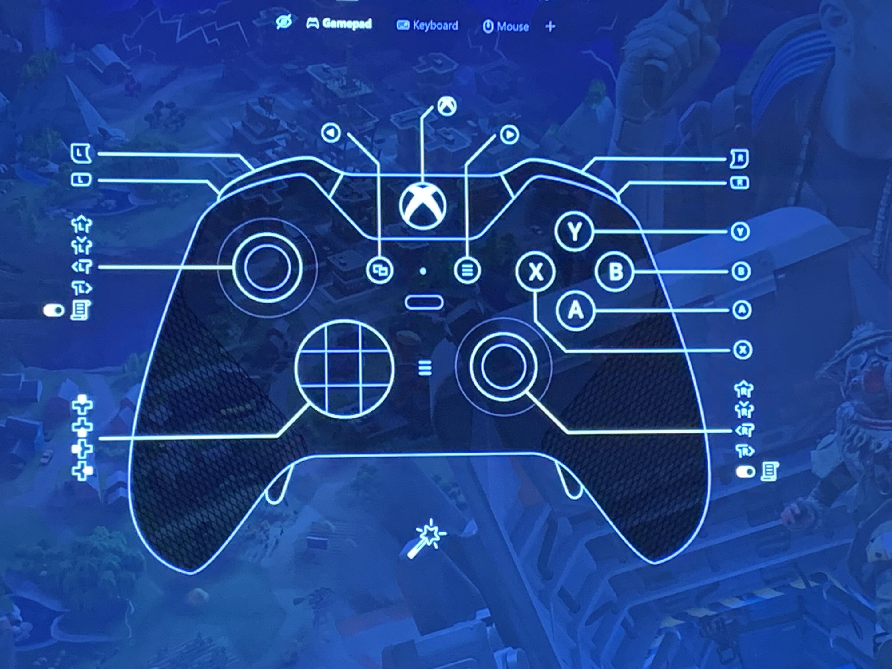 destiny xbox one controller layout