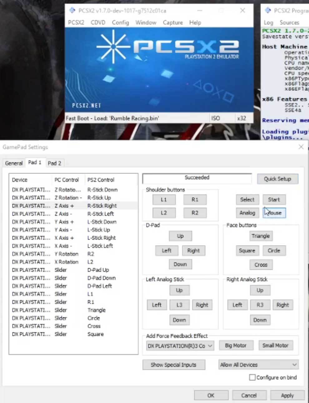 Pcsx2 ps3 2024 controller setup